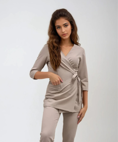 Bluza medyczna kosmetyczna damska - LISA Bluza medyczna kosmetyczna damska - LISA