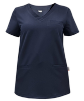 Bluza medyczna Basic Premium - ciemny granat