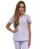 Bluza medyczna Basic Premium - wrzosowa