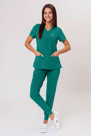 BLUZA MEDYCZNA DAMSKA UNIFORMS WORLD 518GTK™ AVANT ON-SHIFT ZIELONY