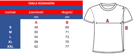 Męska koszulka T-shirt 100% miękka bawełna - biała