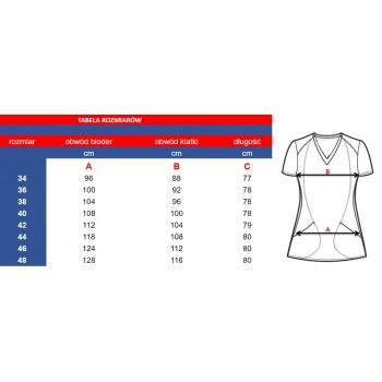 M134-3/4 Żakiet kosmetyczny, medyczny casual premium rękaw 3/4 - czarny