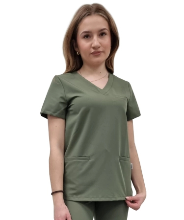 Bluza medyczna Basic Premium - miętowa