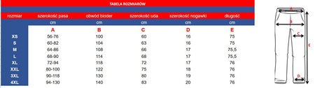 Spodnie medyczne damskie bawełna 100% - chabrowe