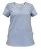 Bluza medyczna Basic Premium - niebieska