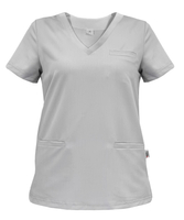 Bluza medyczna Basic Premium - szara