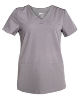 Bluza medyczna Basic Premium - ciemny szary