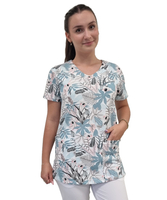 Bluza medyczna W7 elastyczna - bawełna