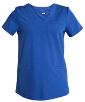 Bluza medyczna Basic Premium - chabrowa