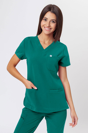 BLUZA MEDYCZNA DAMSKA UNIFORMS WORLD 518GTK™ AVANT ON-SHIFT ZIELONY