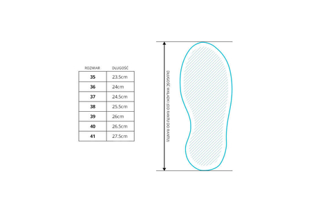 Chodaki damskie ze skóry z wentylacją DAM-143, obcas 4.5 cm - pomarańczowe