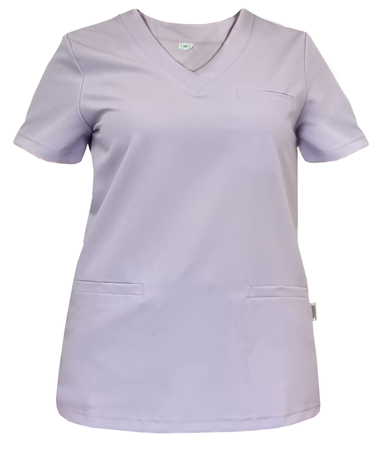 Bluza medyczna Basic Premium - wrzosowa