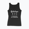 Damski Tank Top z nadrukiem Radiologia - czarny