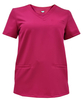 Bluza medyczna Basic Premium -amarantowa