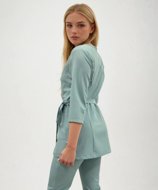 Bluza medyczna kosmetyczna - LISA - mięta