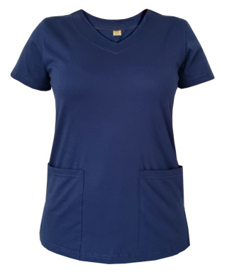 Bluza chirurgiczna damska - ZOE - granat