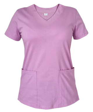 Bluza chirurgiczna damska - ZOE - wrzosowa