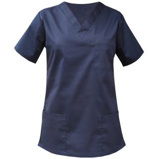 Bluza chirurgiczna medyczna damska - OLIVIA - granat