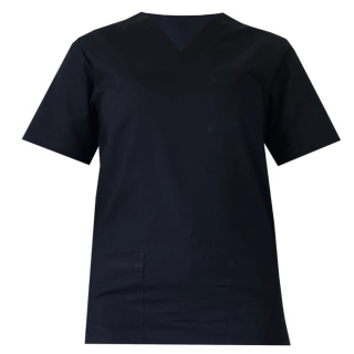 Bluza medyczna damska - AMELIA - czarny
