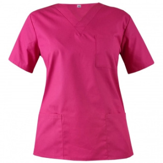 Bluza medyczna damska - ARIA - amarant