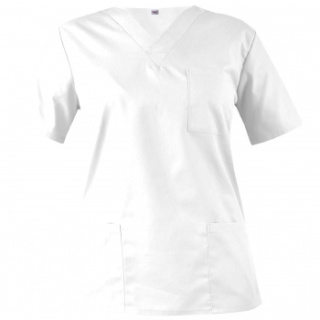 Bluza medyczna damska - ARIA - biały