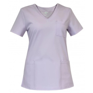 Bluza medyczna damska - CASSIE - wrzosowy