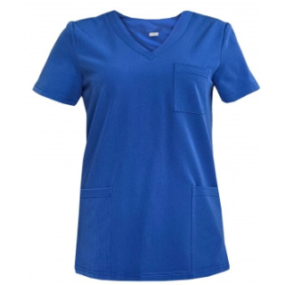Bluza medyczna damska - CASSIE - chabrowy