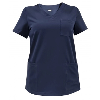 Bluza medyczna damska - CASSIE - ciemny granat Bluza medyczna damska - CASSIE - ciemny granat