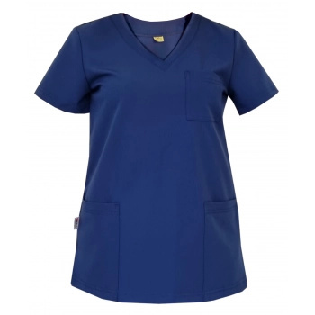 Bluza medyczna damska - CASSIE - granat Bluza medyczna damska - CASSIE - granat