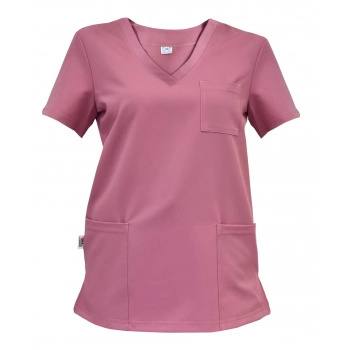 Bluza medyczna damska - DAISY - brudny róż Bluza medyczna damska - DAISY - brudny róż