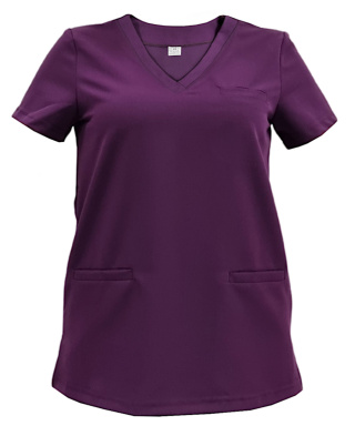 Bluza medyczna damska - DAISY - fiolet