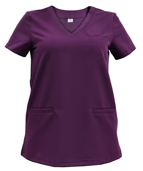 Bluza medyczna damska - DAISY - fiolet Bluza medyczna damska - DAISY - fiolet