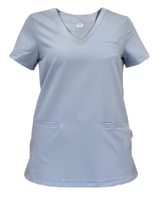 Bluza medyczna damska - DAISY - niebieski