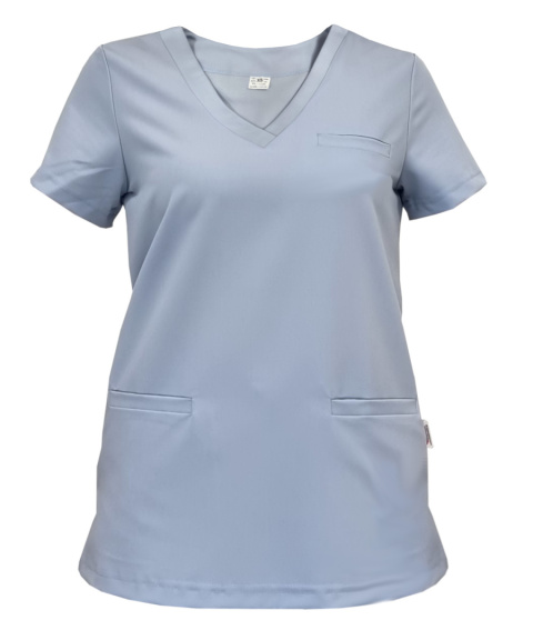 Bluza medyczna damska - DAISY - niebieski Bluza medyczna damska - DAISY - niebieski