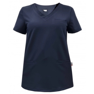 Bluza medyczna damska - DAISY - ciemny granat