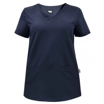 Bluza medyczna damska - DAISY - ciemny granat Bluza medyczna damska - DAISY - ciemny granat