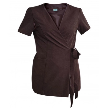 Bluza medyczna damska - LENA - czekolada Bluza medyczna damska - LENA - czekolada