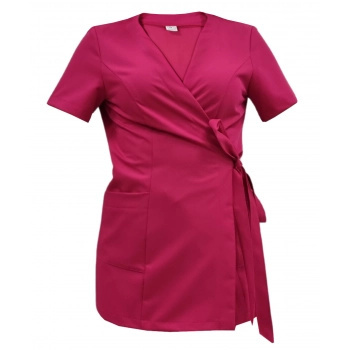 Bluza medyczna damska - LENA - amarant