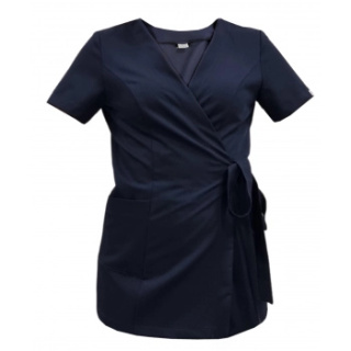 Bluza medyczna damska - LENA - ciemny granat