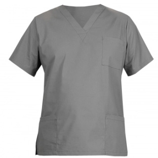 Bluza medyczna męska - ARES - szary