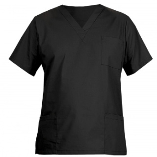 Bluza medyczna męska - ARES - czarny