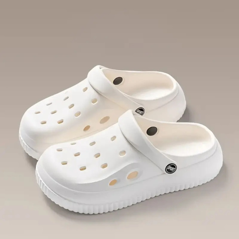 AquaStep Uni chodaki medyczne unisex - białe AquaStep Uni chodaki medyczne unisex - białe