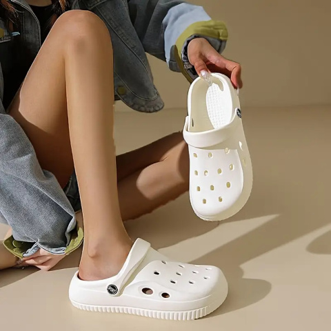AquaStep Uni chodaki medyczne unisex - białe AquaStep Uni chodaki medyczne unisex - białe