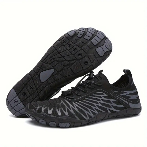 BareLite Flex – damskie oddychające buty barefoot antypoślizgowe - czarne BareLite Flex – damskie oddychające buty barefoot antypoślizgowe - czarne