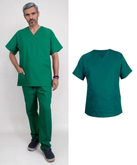 Bluza medyczna męska - ARES - morski Bluza medyczna męska - ARES - morski
