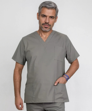 Bluza medyczna męska - ARES - szary