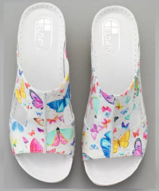 Buty medyczne damskie - KD MED 72 niebieski