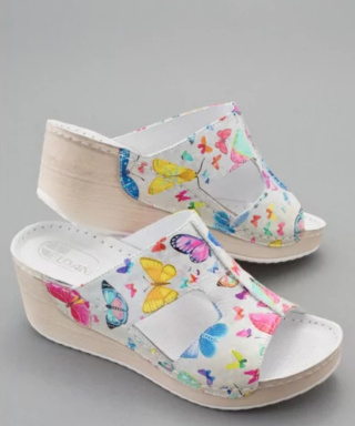 Buty medyczne damskie - KD MED 72 niebieski