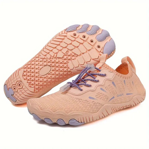 BareLite Flex – damskie oddychające buty barefoot antypoślizgowe - morela BareLite Flex – damskie oddychające buty barefoot antypoślizgowe - morela