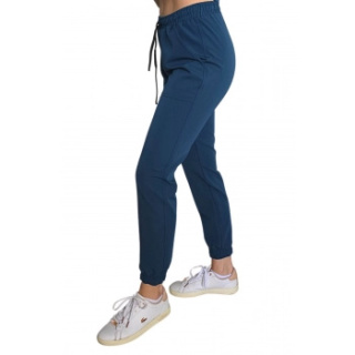 Spodnie medyczne joggery - ELLIE - morski
